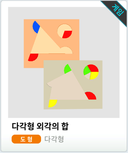 다각형 외각의 합